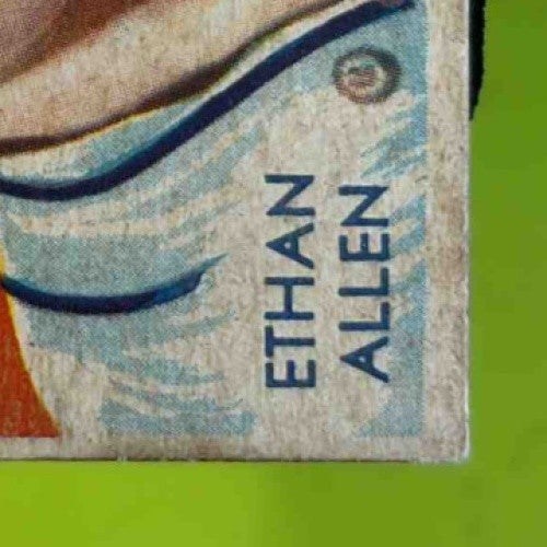 1934-36 National Chicle Diamond Stars #92 Ethan Allen Philadelphia Phillies EX - Sports Cards