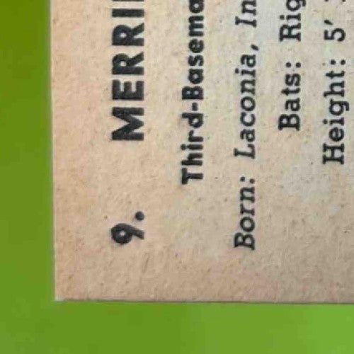 1941 Play Ball Pinky May #9 Philadelphia Phillies EX - Sports Cards