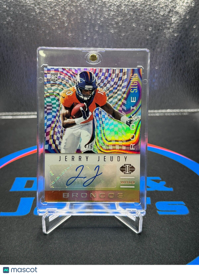 2020 Panini Illusions Jerry Jeudy Rookie Signs Auto /5