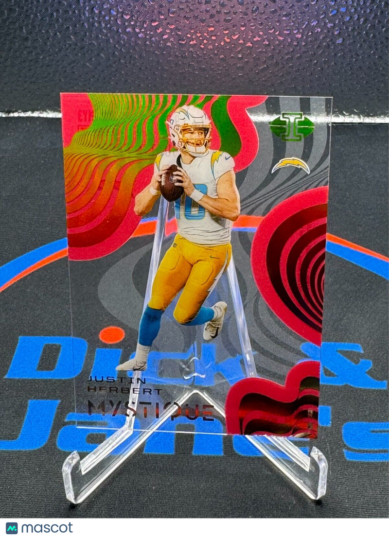 2020 Panini Illusions Football Mystique Rookie Justin Herbert Chargers /399