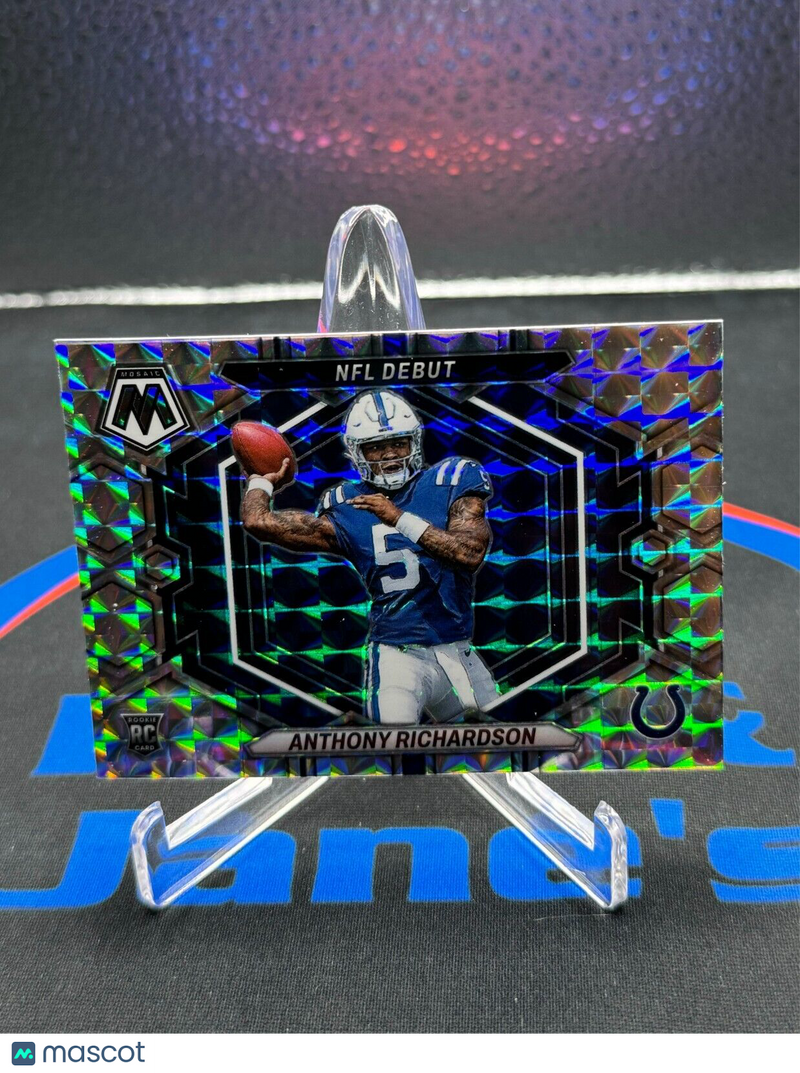Anthony Richardson - 2023 Mosaic NFL Debut RC Silver Prizm Mosaic