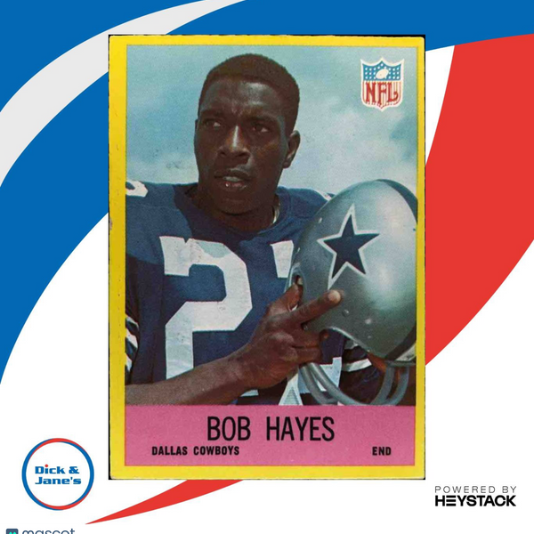 1967 Philadelphia Bob Hayes #52 Dallas Cowboys - Dick