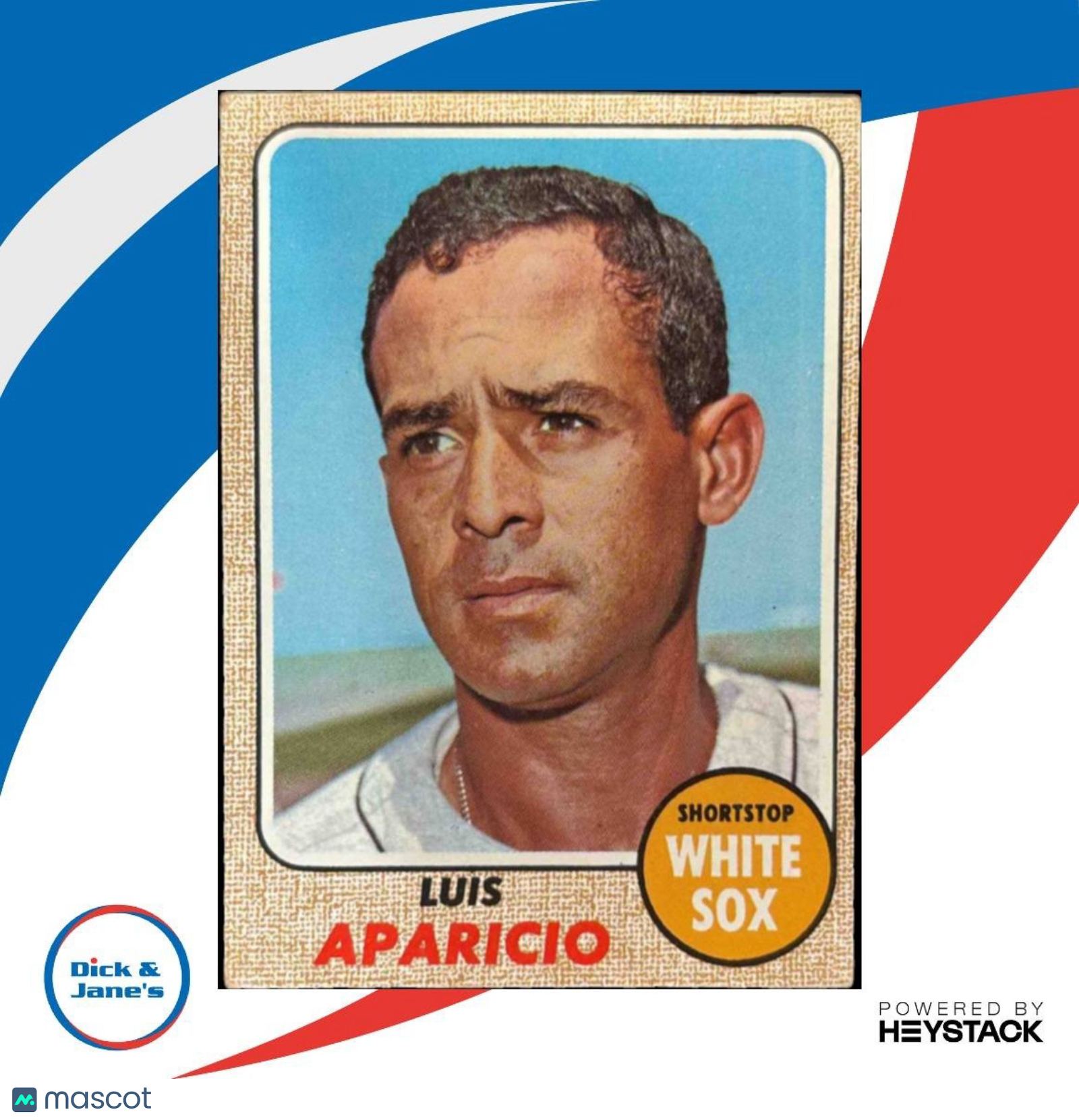 1968 Topps Luis Aparicio #310 Chicago White Sox - Sports Cards