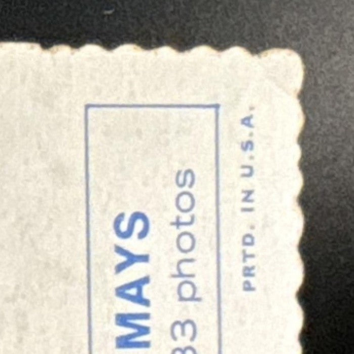 1969 Topps Willie Mays Deckle #33 San Francisco Giants - Sports Cards