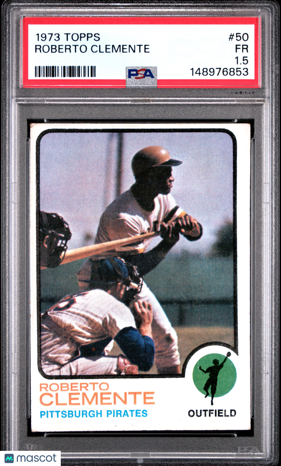 1973 Topps Roberto Clemente #50 PSA 1.5 Pittsburgh Pirates - Graded Sports Cards