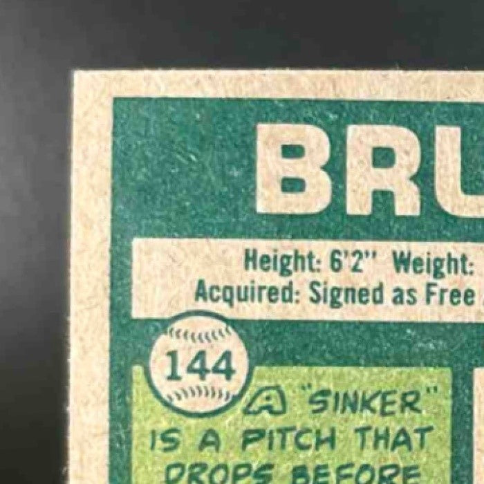 1977 Topps Bruce Sutter #144 RC Chicago Cubs - Sports Cards
