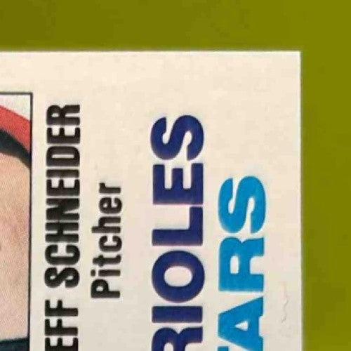 1982 Topps Future Stars (Bob Bonner Cal Ripken Jeff Schneider) #21 RC Baltimore - Sports Cards