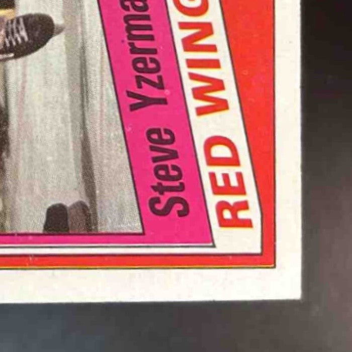1984-85 Topps Steve Yzerman #49 RC Detroit Red Wings - Sports Cards