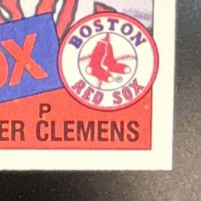 1985 Topps Roger Clemens #181 RC Boston Red Sox - Sports Cards