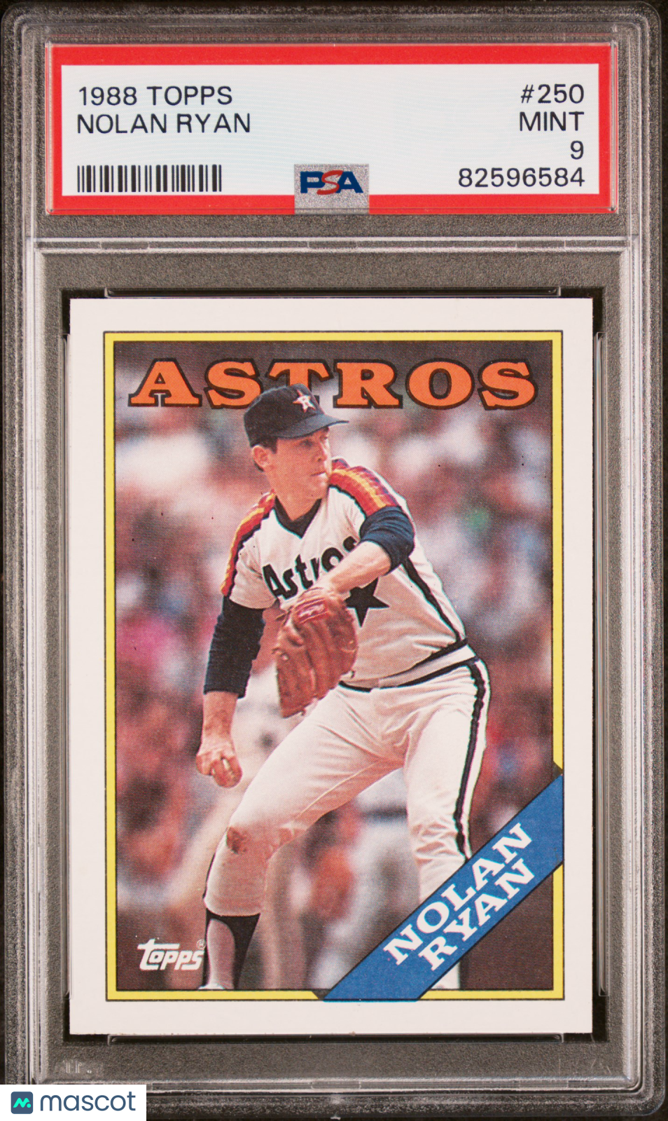 1988 Topps Nolan Ryan #250 PSA 9 - Graded Sports Cards