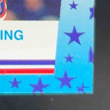 1989-90 Fleer Patrick Ewing Stickers #7 New York Knicks - Sports Cards