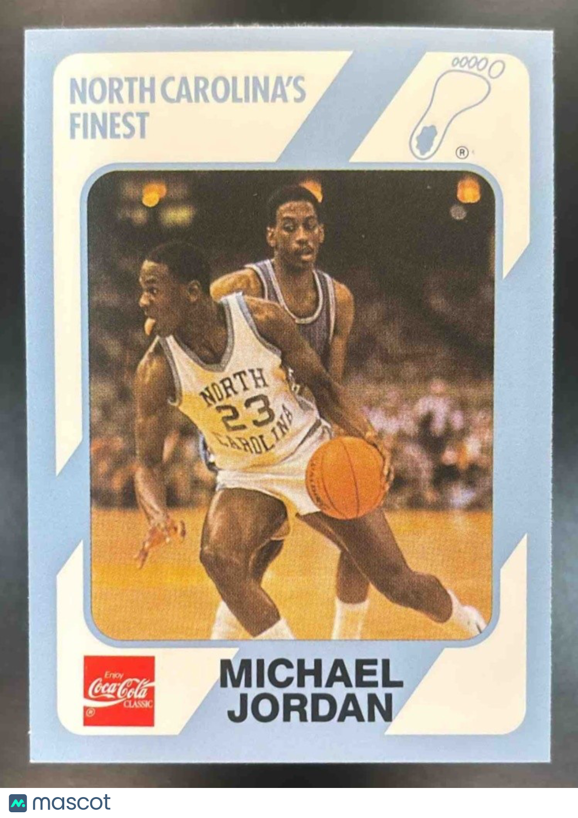 1989 Collegiate Collection North Carolina’s Finest Michael Jordan #17 Tar Heels - Sports Cards