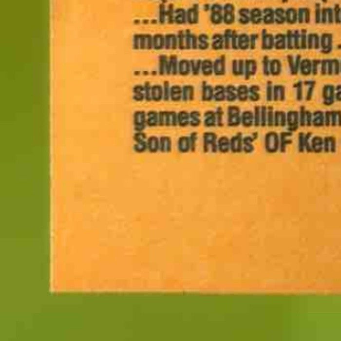 1989 Donruss Ken Griffey Jr. #33 RC Rated Rookie Seattle Mariners - Sports Cards