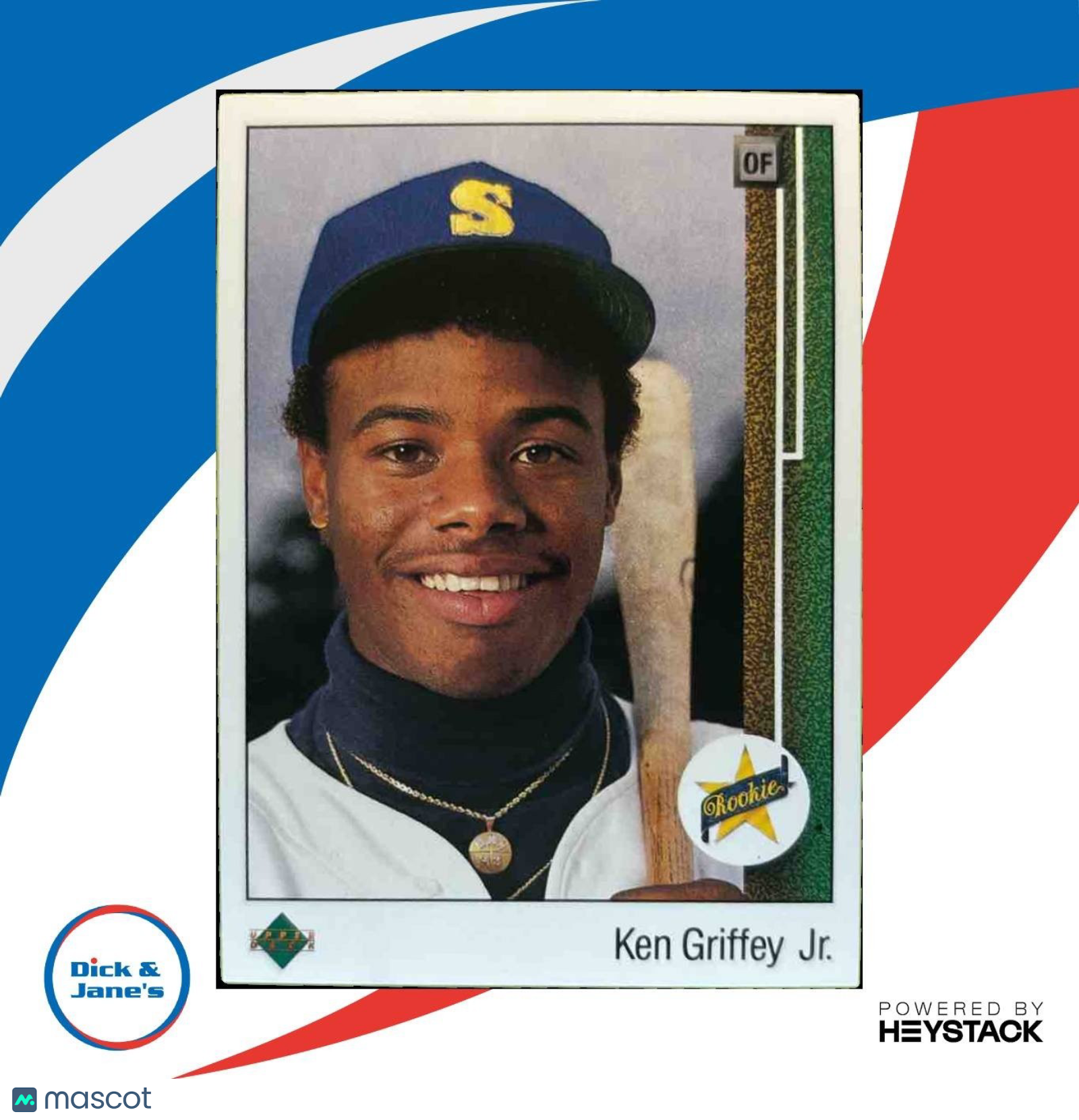 1989 Upper Deck Ken Griffey Jr. #1 RC Seattle Mariners - Sports Cards