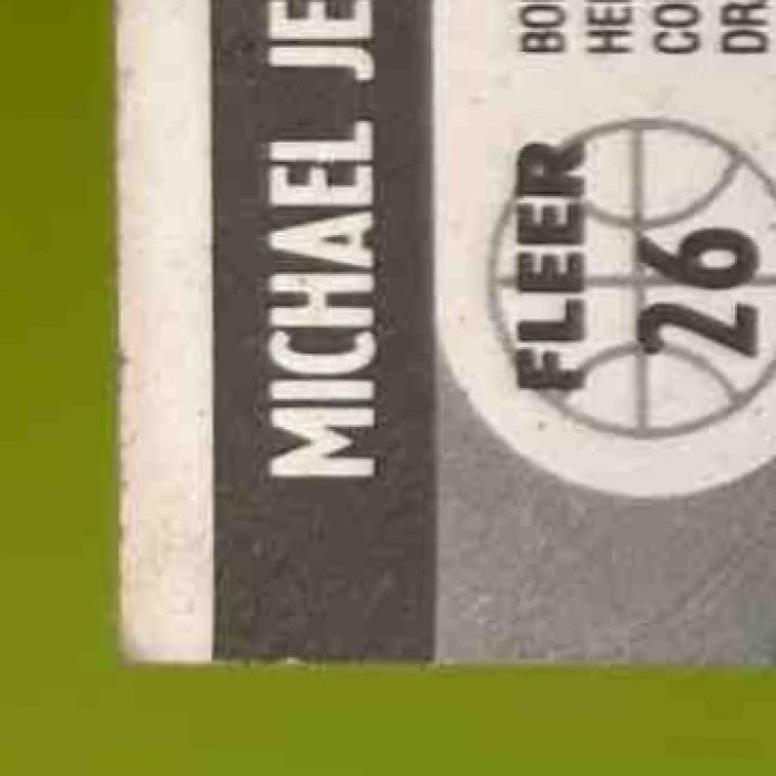 1990-91 Fleer Michael Jordan #26 Chicago Bulls - Sports Cards