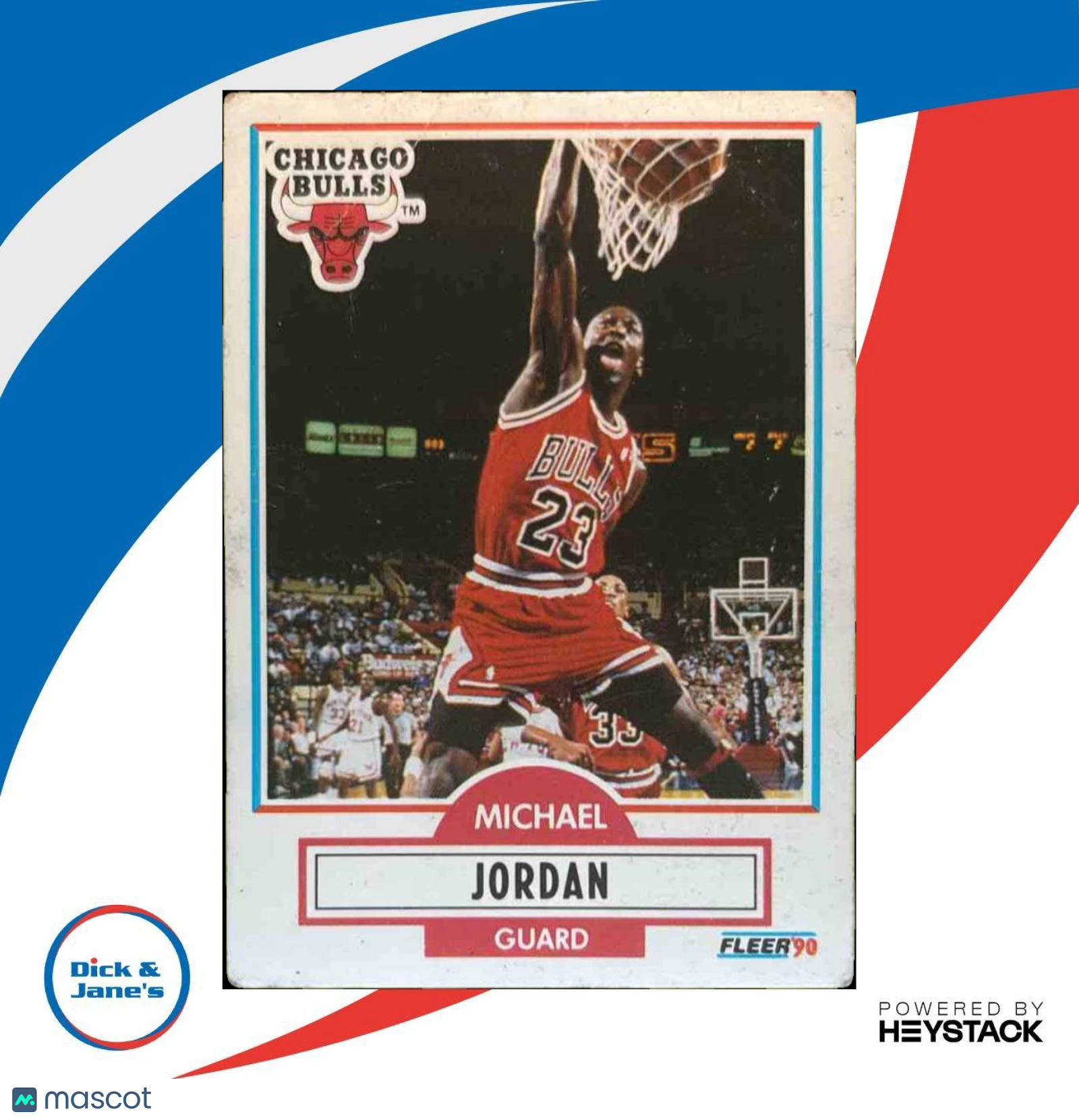 1990-91 Fleer Michael Jordan #26 Chicago Bulls - Sports Cards
