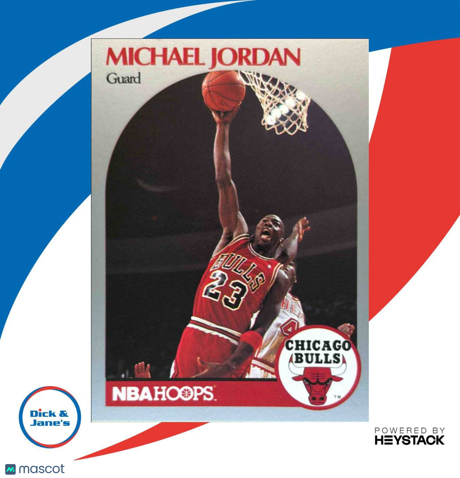 1990-91 Hoops Michael Jordan #65 Chicago Bulls - Sports Cards