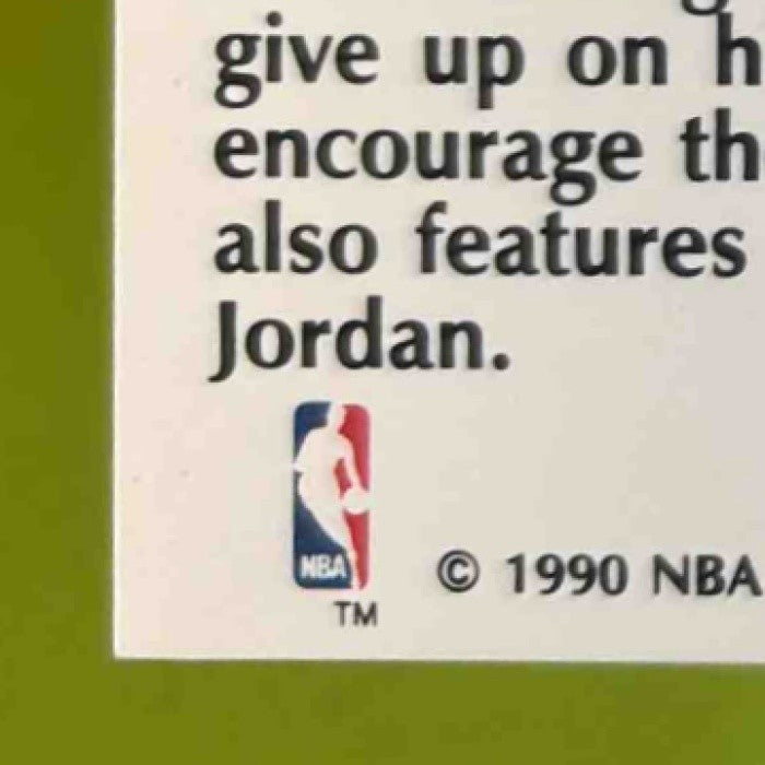 1990-91 Hoops ’Michael Jordan s Playground’ B #382 Chicago Bulls - Sports Cards