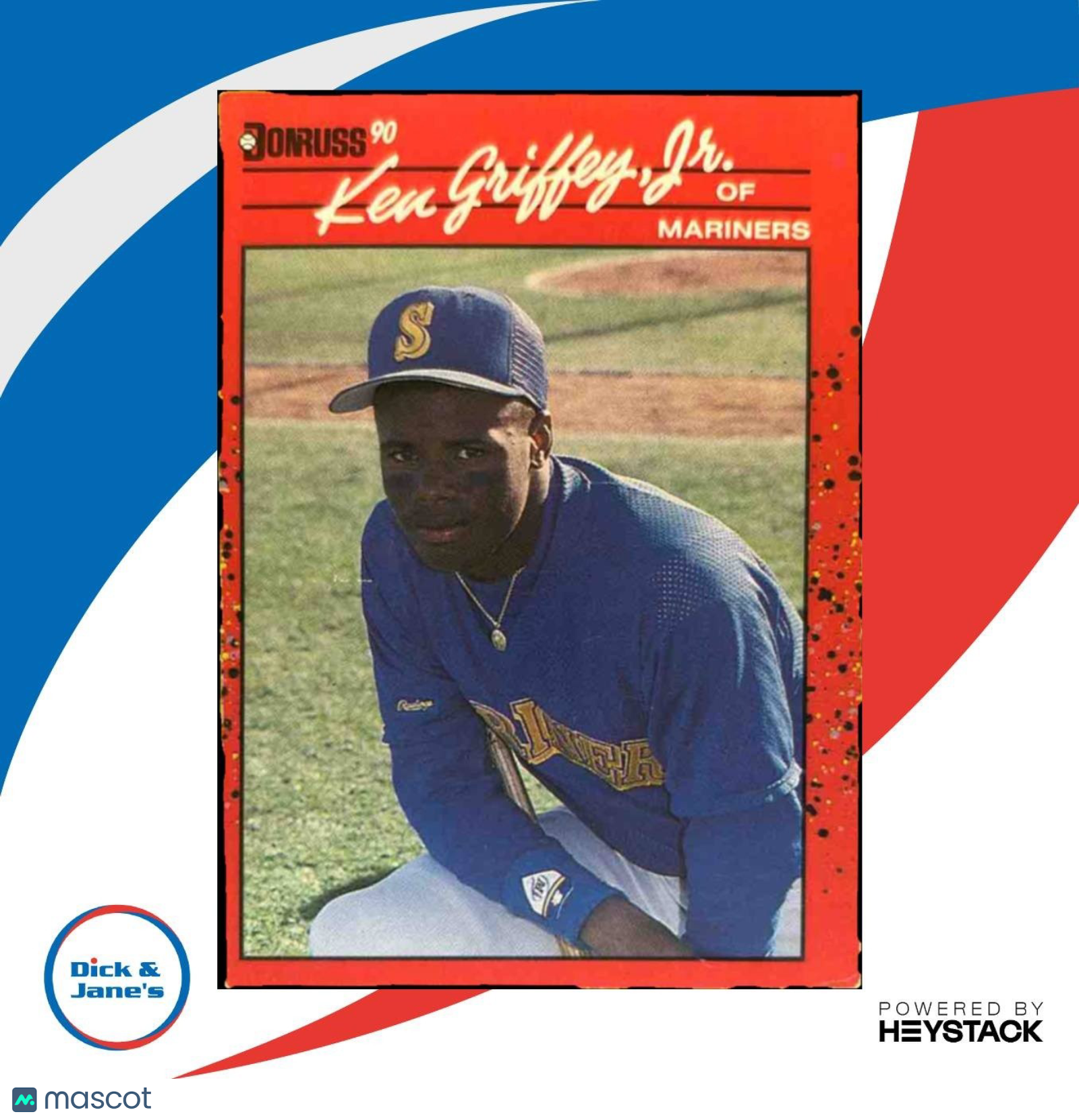 1990 Donruss Ken Griffey Jr. #365 Seattle Mariners - Sports Cards