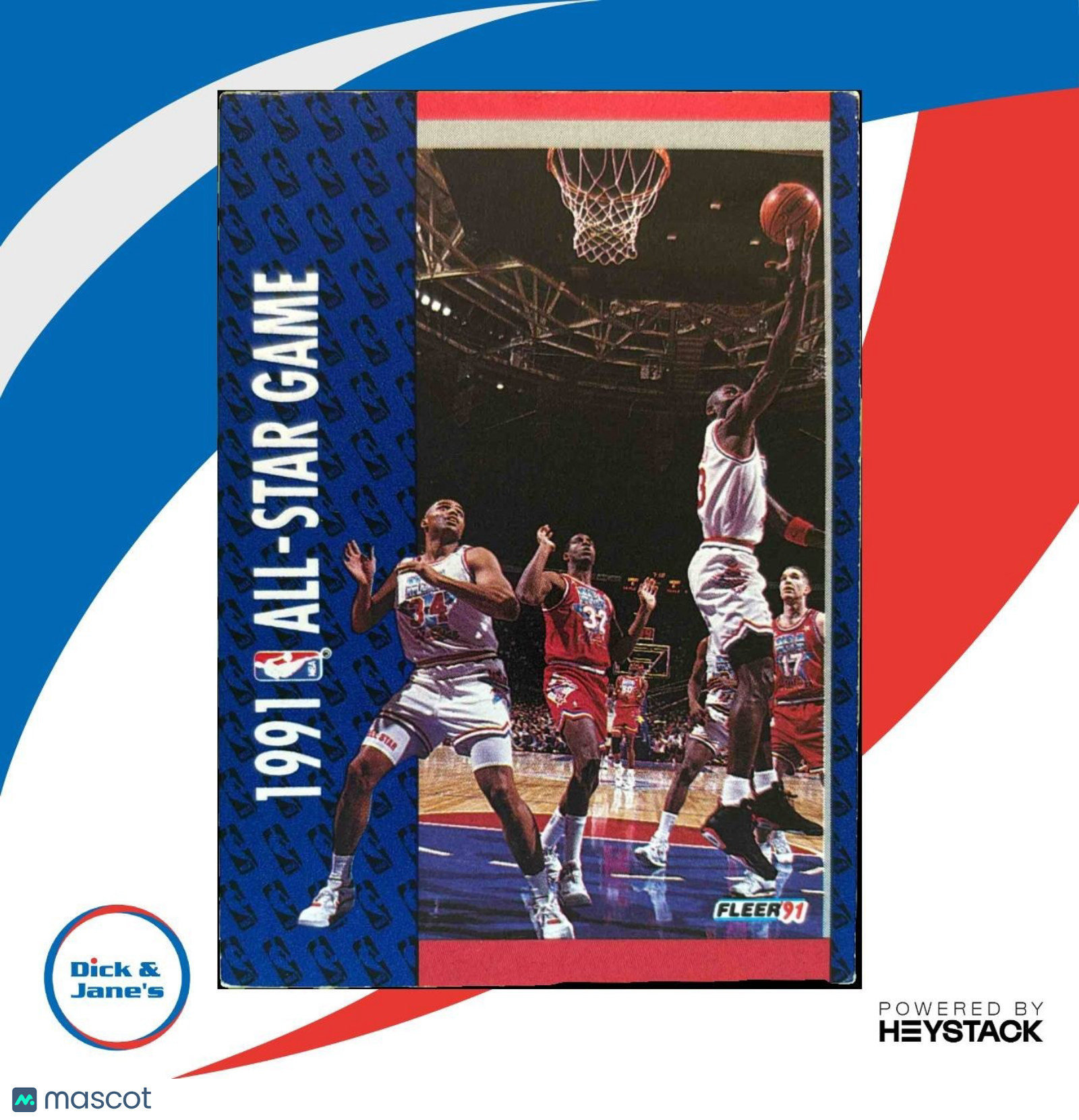 1991-92 Fleer 1991 All-Star Game A #238 Chicago Bulls - Sports Cards