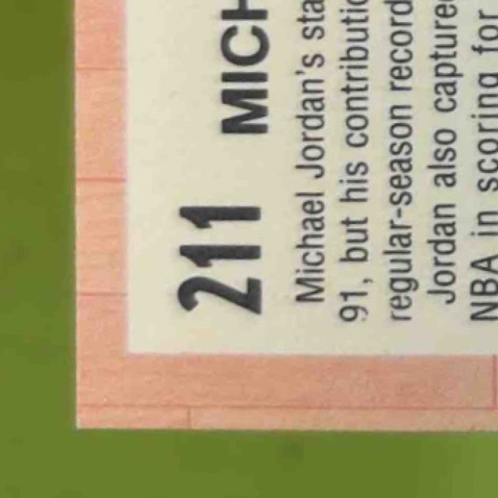 1991-92 Fleer Michael Jordan #211 Chicago Bulls - Sports Cards