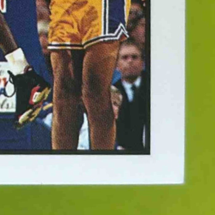 1991-92 Hoops Jordan Bulls Win First NBA Title #542 Chicago Los Angeles Lakers - Sports Cards
