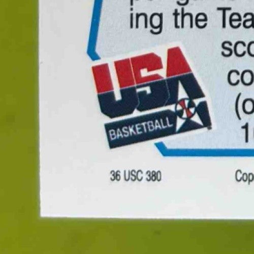 1991-92 Hoops Michael Jordan #579 USA - Sports Cards