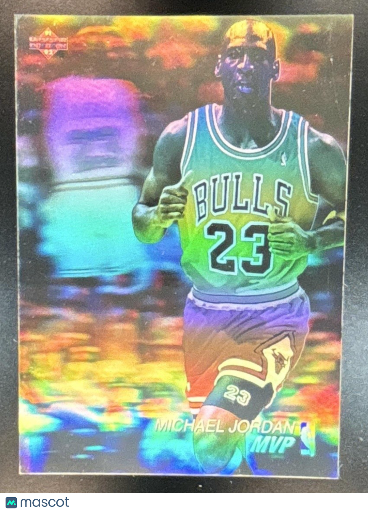 1991-92 Upper Deck Michael Jordan Award Winner Holograms #AW4 Chicago Bulls - Sports Cards