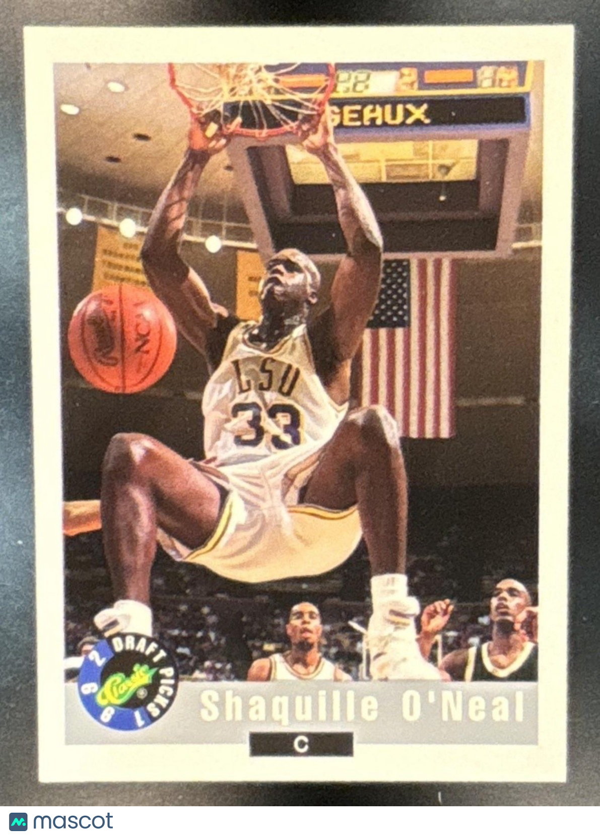 1992-93 Classic Draft Picks Shaquille O’Neal #1 RC - Sports Cards