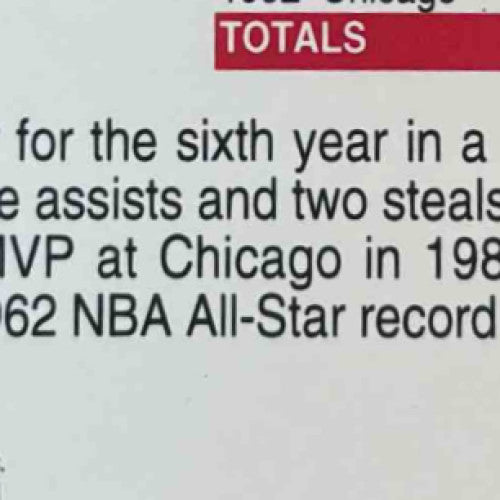 1992-93 Hoops Michael Jordan #298 All-Star Chicago Bulls - Sports Cards