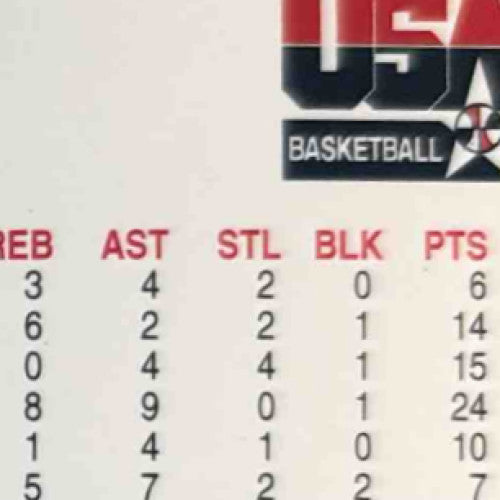 1992-93 Hoops Michael Jordan #341 USA - Sports Cards