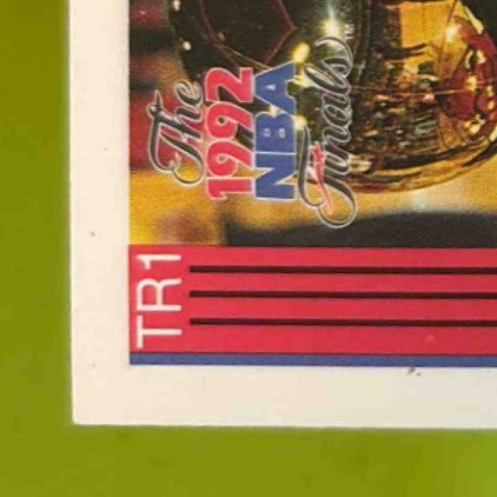 1992-93 Hoops NBA Championship Series Inserts #TR1 - Sports Cards