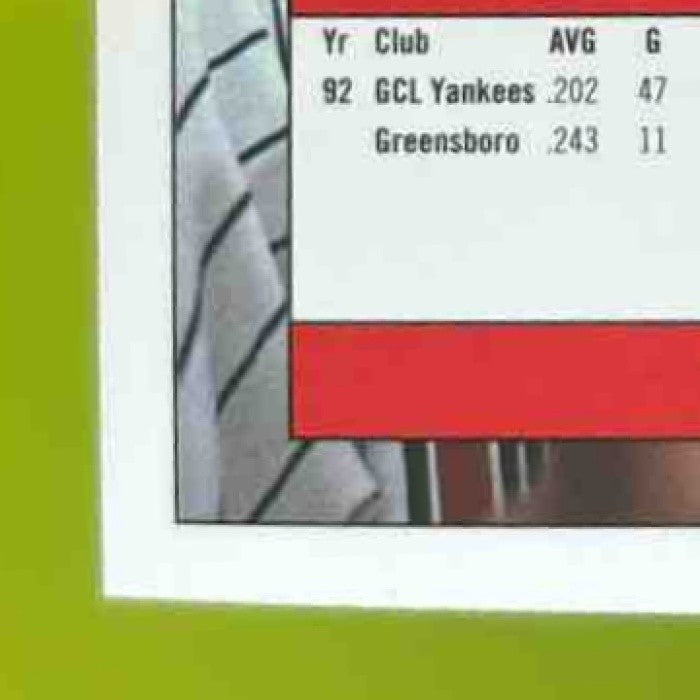 1992 Fleer Excel Derek Jeter #210 - Sports Cards