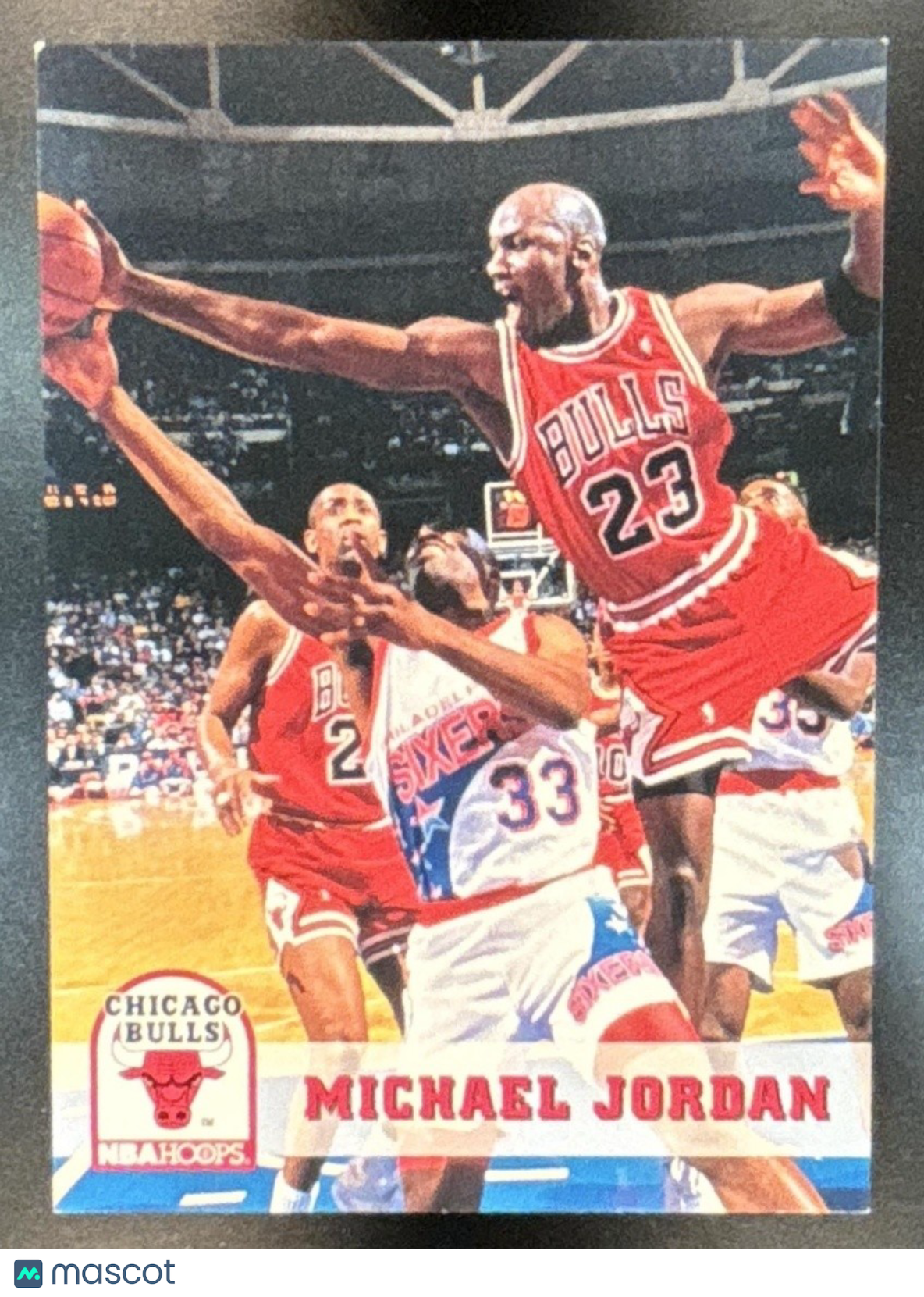 1993-94 Hoops Michael Jordan #28 Chicago Bulls - Sports Cards