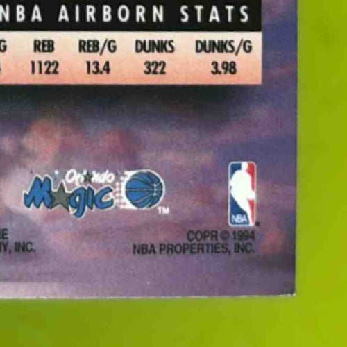 1993-94 Topps Stadium Club Shaquille O’Neal First Day Issue #358 Orlando Magic - Sports Cards