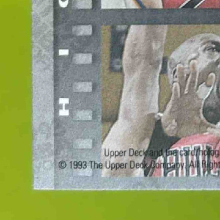 1993-94 Upper Deck Jordan Scores 54 Points #193 Chicago Bulls - Sports Cards