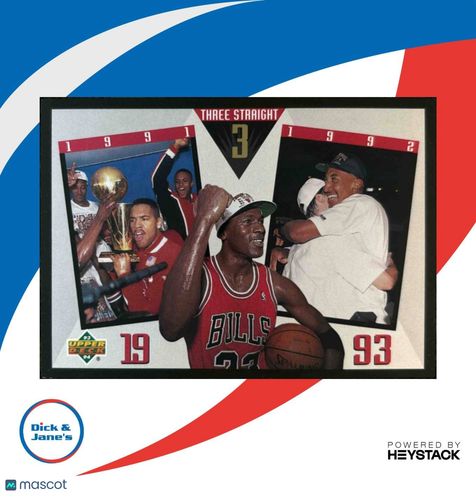 1993-94 Upper Deck Michael Jordan Promo Inserts #SP-4 Chicago Bulls - Sports Cards