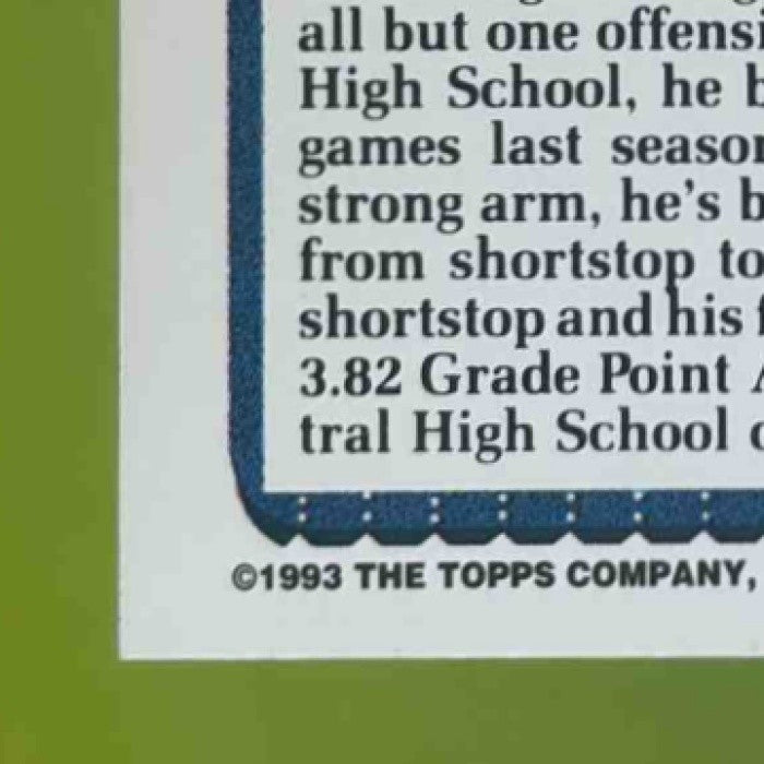 1993 Topps Derek Jeter #98 RC New York Yankees - Sports Cards