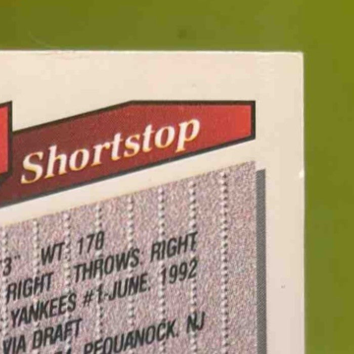 1993 Topps Derek Jeter #98 RC New York Yankees - Sports Cards