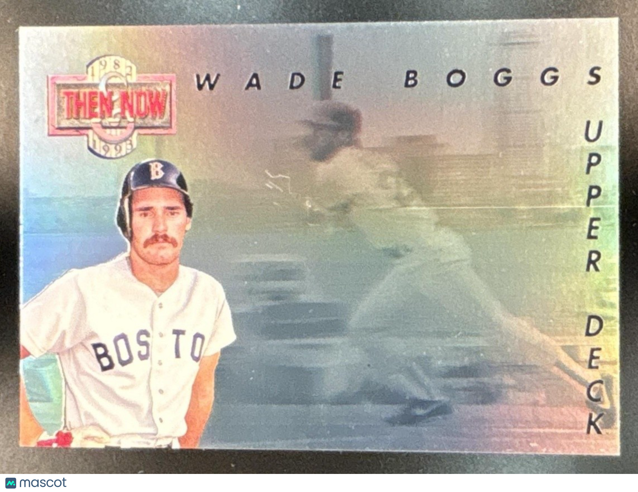 1993 Upper Deck Wade Boggs Then and Now #TN1 Boston Red Sox - Sports Cards