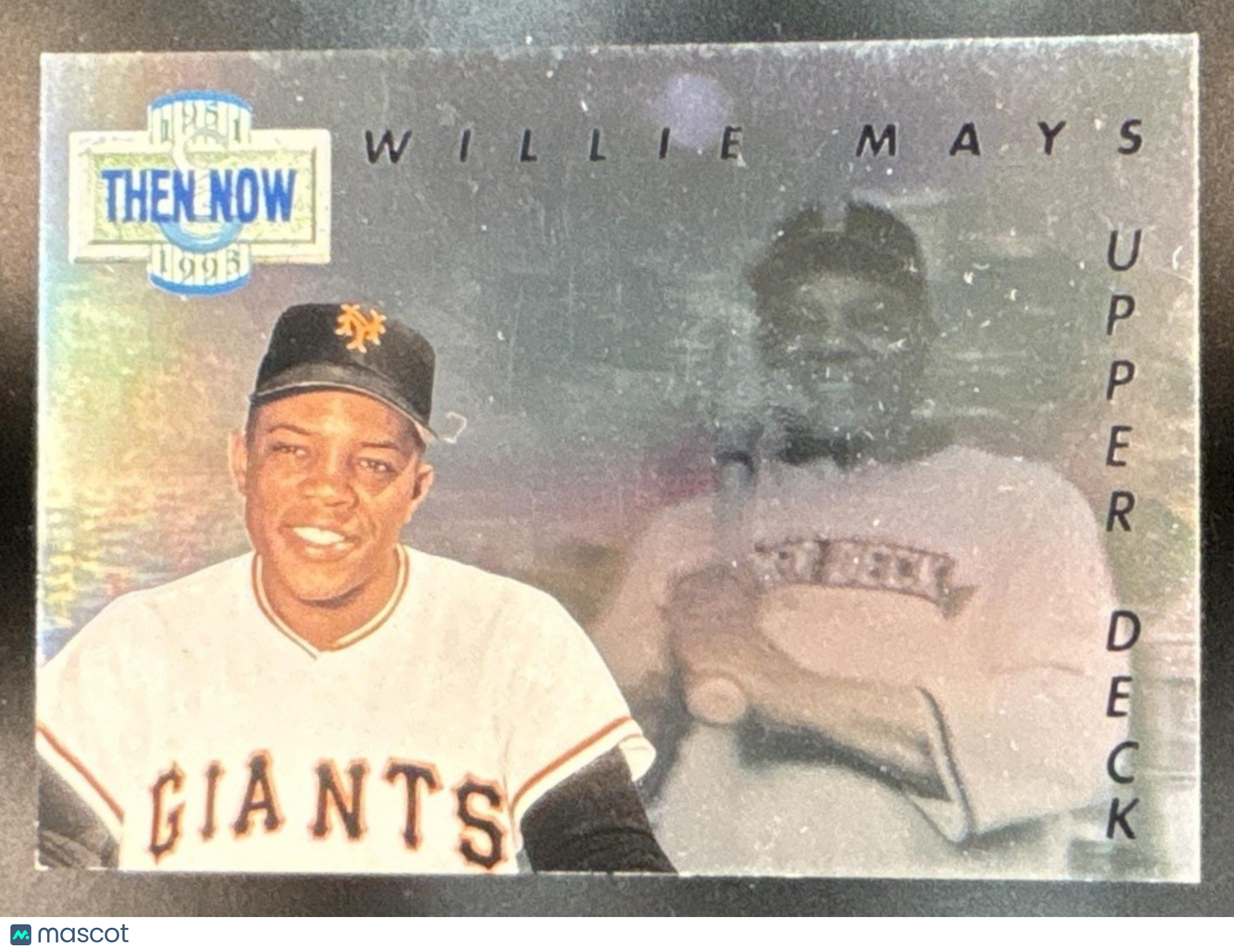 1993 Upper Deck Willie Mays Then and Now #TN18 New York Giants - Sports Cards