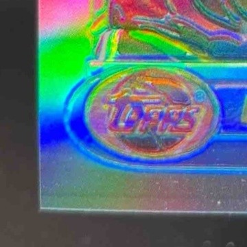 1994-95 Topps Finest Karl Malone Refractor #195 Utah Jazz - Sports Cards