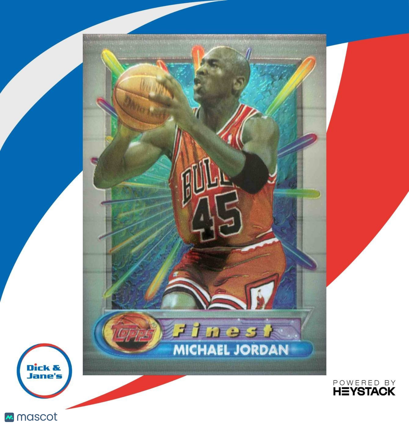 1994-95 Topps Finest Michael Jordan #331 Chicago Bulls - Sports Cards
