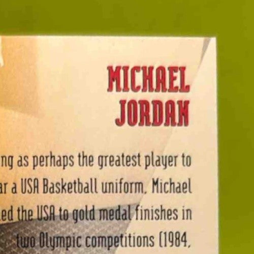 1994-95 Upper Deck USA Michael Jordan Gold Medal #85 - Sports Cards