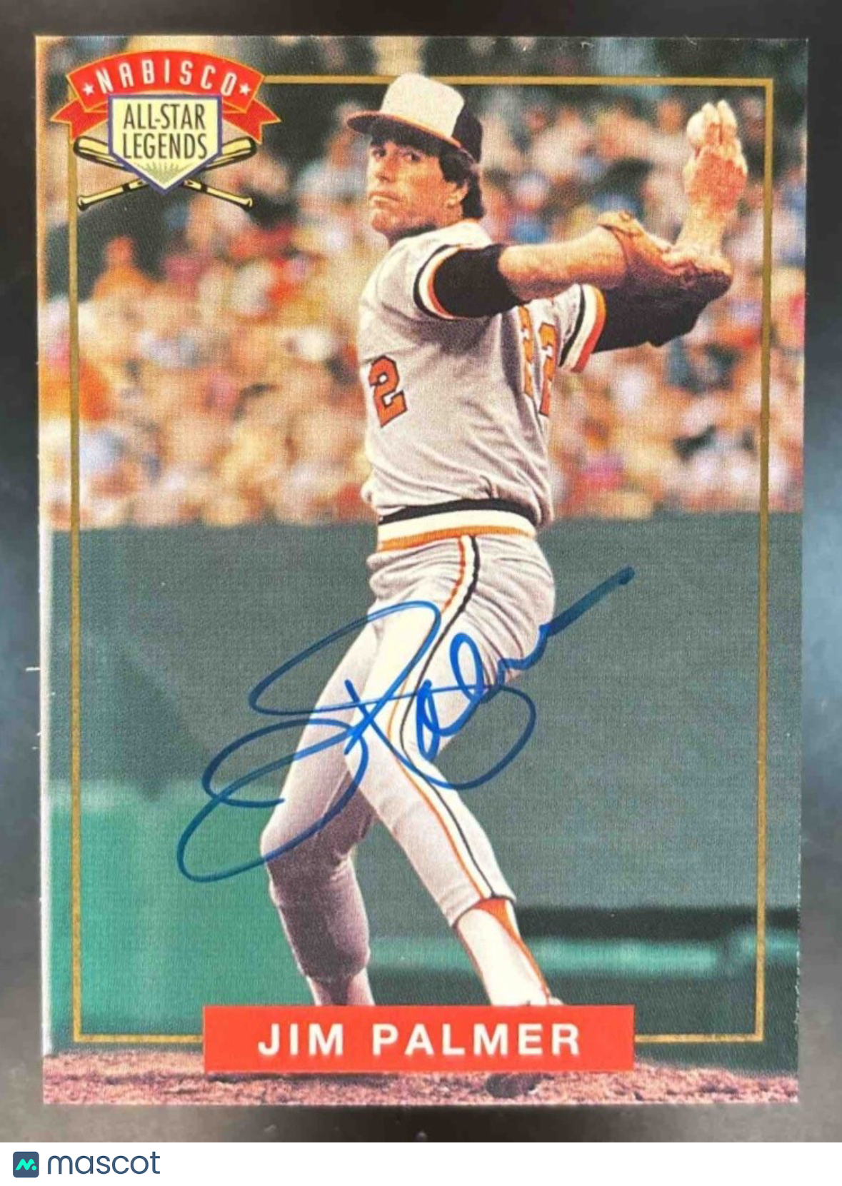1994 Nabisco All-Star Legends Auto Jim Palmer #NNO Baltimore Orioles - Sports Cards