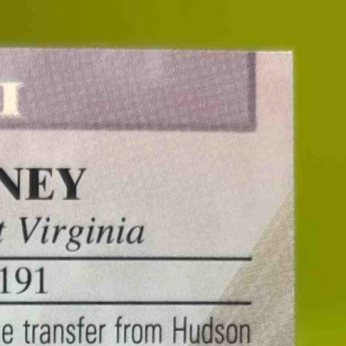 1994 Signature Rookies Tetrad Jay Kearney Auto /7750 #XVIII - Sports Cards
