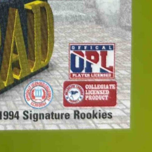 1994 Signature Rookies Tetrad Jay Kearney Auto /7750 #XVIII - Sports Cards