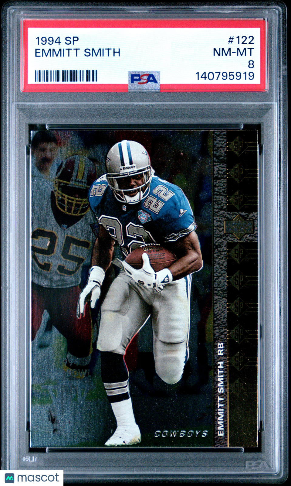 1994 SP Emmitt Smith #122 PSA 8 - Graded Sports Cards