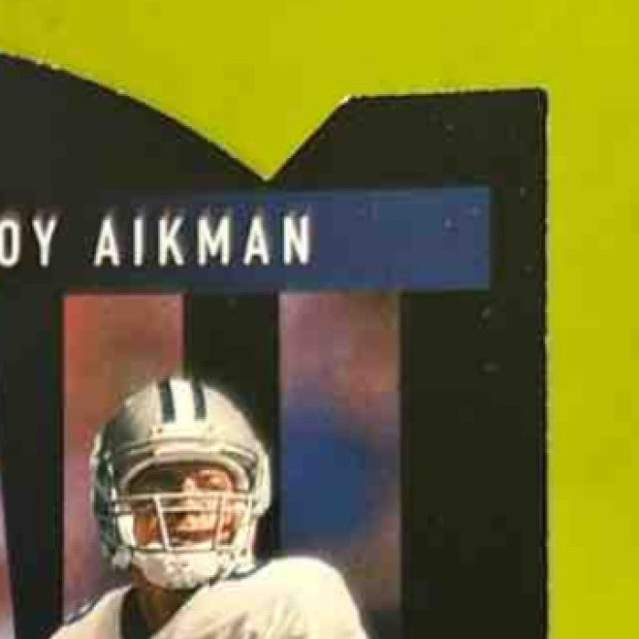 1994 SP Troy Aikman All Pro Holoviews Die Cuts #PB9 Dallas Cowboys - Sports Cards