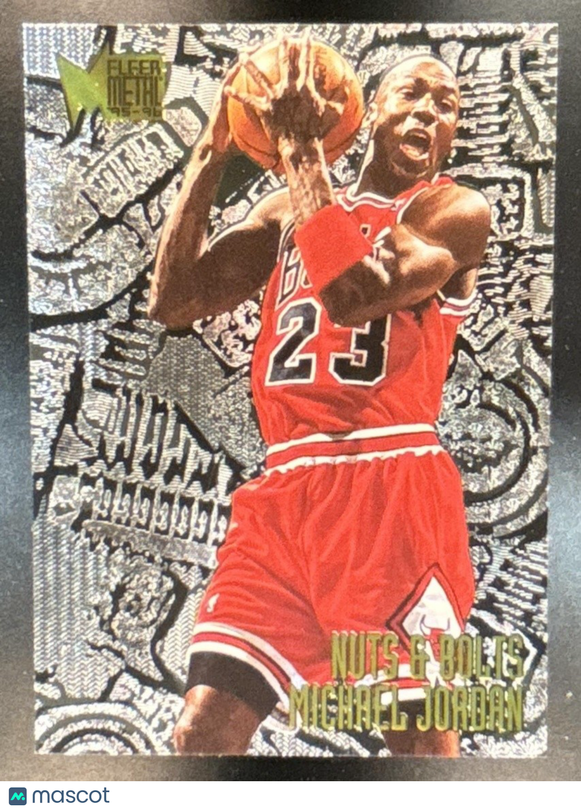 1995-96 Fleer Metal Michael Jordan #212 Chicago Bulls - Sports Cards